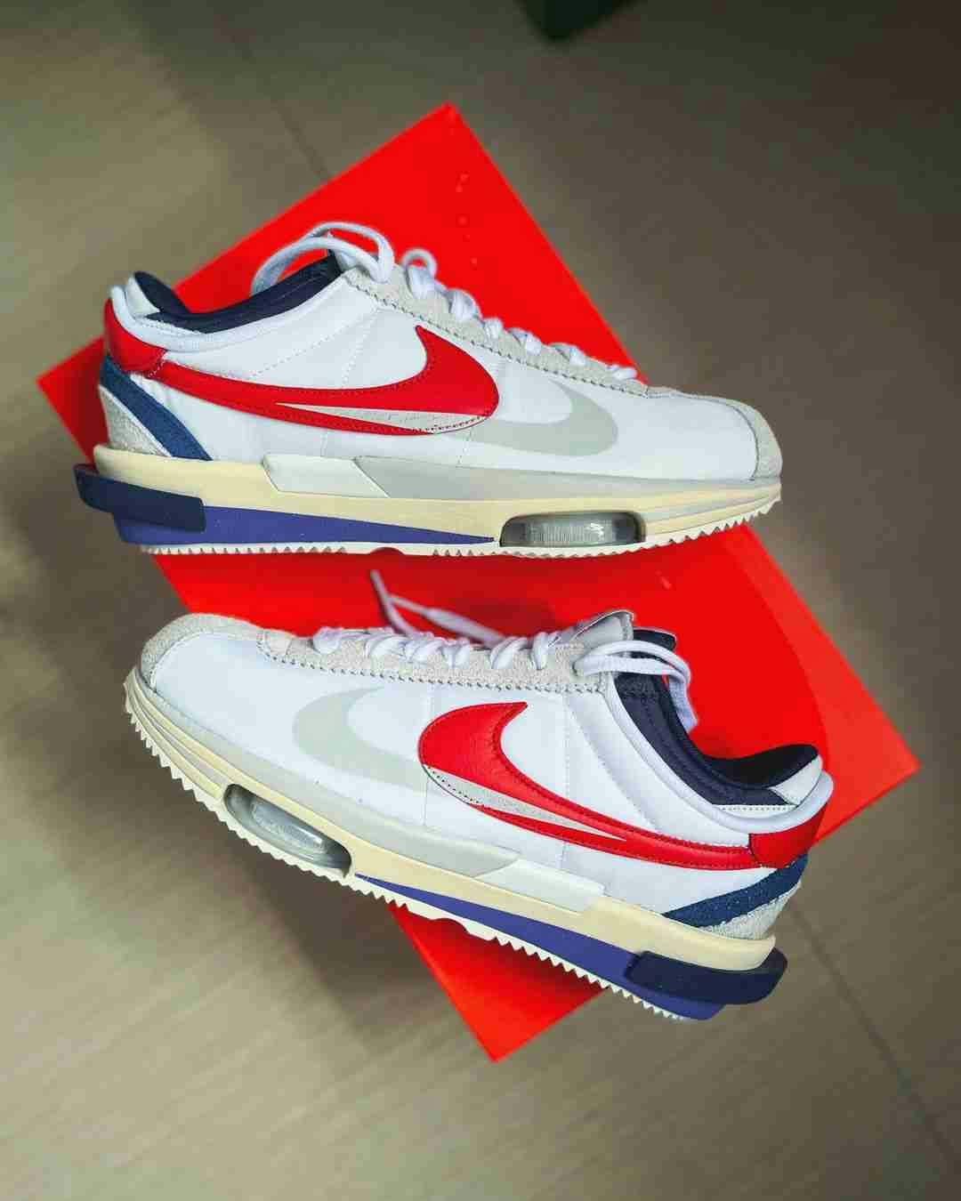 sacai x Nike Cortez 4.0 'OG' DQ0581-100 sacai x Nike Cortez 4.0 'OG' DQ0581-100